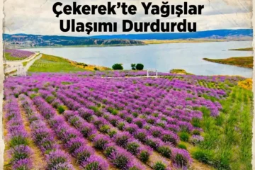 Çekerek'te sağanak yağışlar bazı güzergâhları su altında bıraktı. Lavanta Adası ve Cemaloğlu köyü yolu göle döndü. Hamzalı'daki alternatif yol da çamur nedeniyle geçilmez oldu. Köye ulaşım sandalla sağlanıyor. Bayram ziyaretine gelenler manzarayı görünce şaşkına döndü